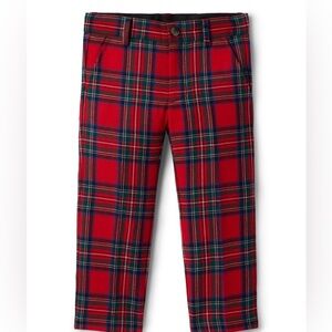 Janie and Jack plaid wool pants holiday special occasions